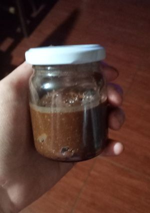 Una foto de Nutella
