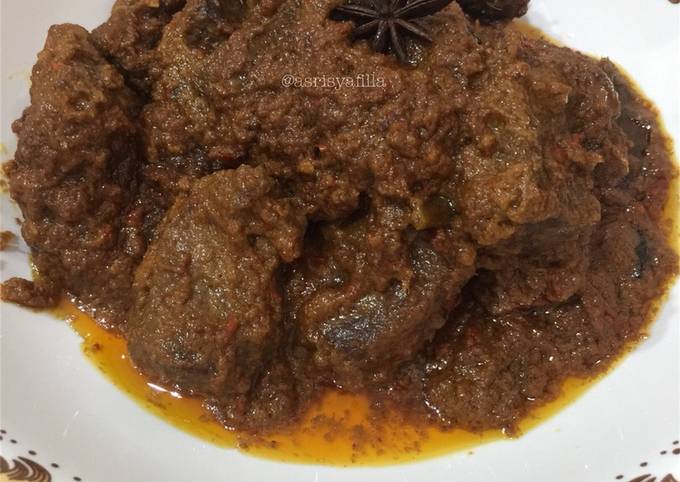 Resep Rendang daging padang (anti gagal!) oleh Asri Syafilla - Cookpad