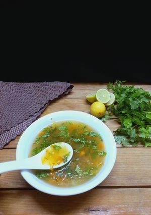 A picture of Lemon Coriander Soup.