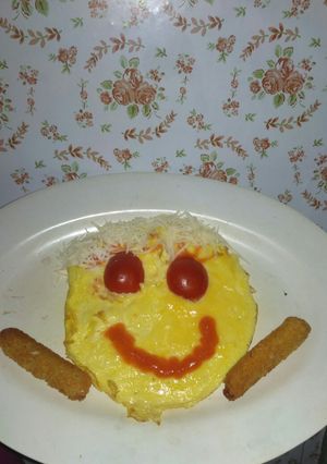 Foto resep OMELETTE KEJU Bahagia