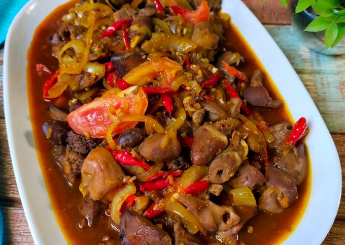 Resep Gongso Ati Ampela Anti Gagal