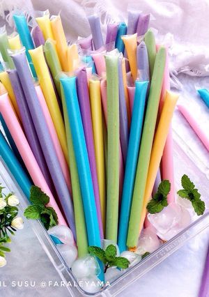 Foto resep Es Pensil Susu
