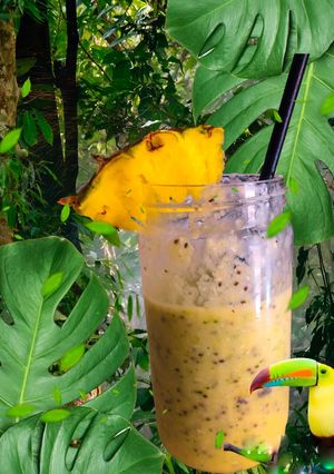 Φωτογραφία της συνταγής Smoothie τροπικών διαστάσεων