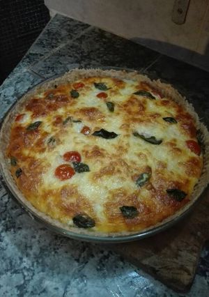Una foto de Tarta Caprese