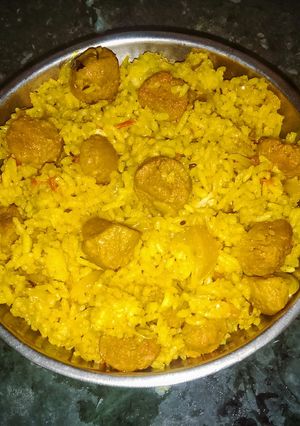 A picture of Soya Pulao.