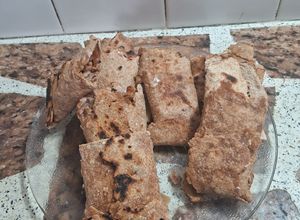 Una foto de Minis wraps integrales de pollo y vegetales