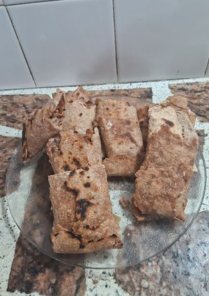 Una foto de Minis wraps integrales de pollo y vegetales