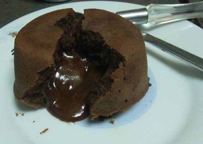 半熔岩巧克力蛋糕 食譜成品照片
