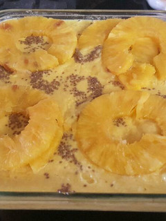 Una foto de Dulce de piña sin horno