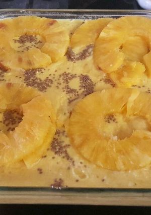 Una foto de Dulce de piña sin horno