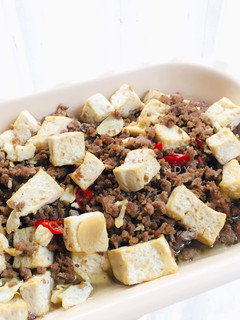 Foto resep Tumis Daging Tahu