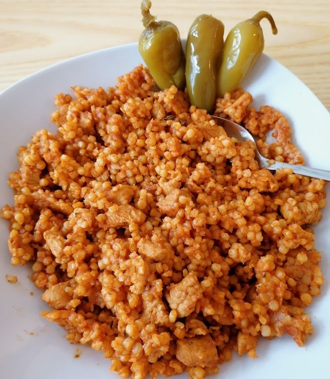 Tarhonyás hús recept fotója