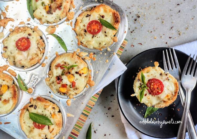 Recipe of Quick Baked pasta cups