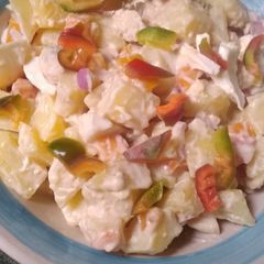 A picture of Potato salad.