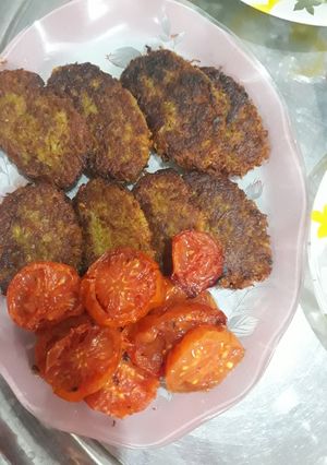 عکسی از دستور کوکو بادمجان