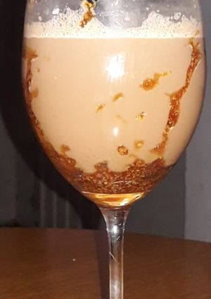 Una foto de Frappé de dulce de leche