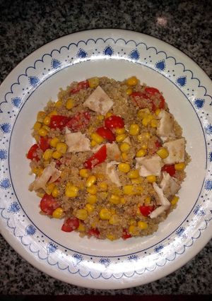 Una foto de Ensalada de quinoa