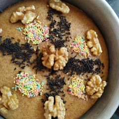A picture of Walnut orange cake.