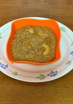 A picture of Pongal(sweet).