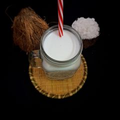 A picture of Homemade Coconut Milk.