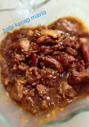 Foto resep Babi Kecap