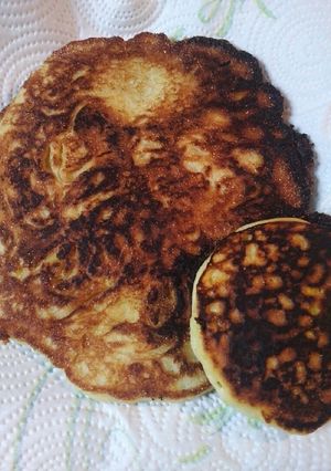A picture of Pan Fried Corn Pone my version.