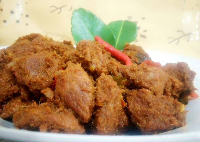 Resep: Rendang kering Ekonomis Untuk Jualan