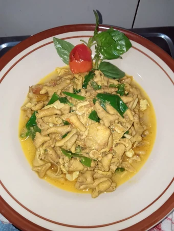 Langkah Gampang Membikin Resep Usus kemangi bumbu kuning yang Menggugah Selera Anti Ribet, Uenak Banget