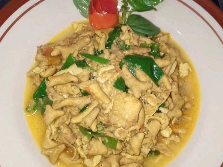 Langkah Gampang Membikin Resep Usus kemangi bumbu kuning yang Menggugah Selera Anti Ribet, Uenak Banget