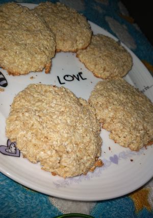 Una foto de Galletas de avena y coco rápidas