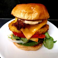 A picture of The Big Whopper Beef Burger 🤩.