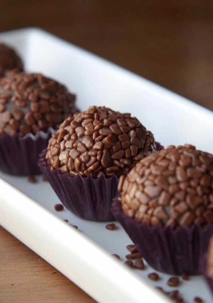 Una foto de Brigadeiro - Trufa brasileña