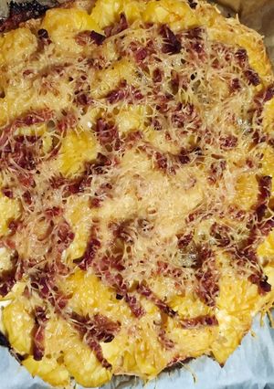 Une photo de Pizza pommes de terre