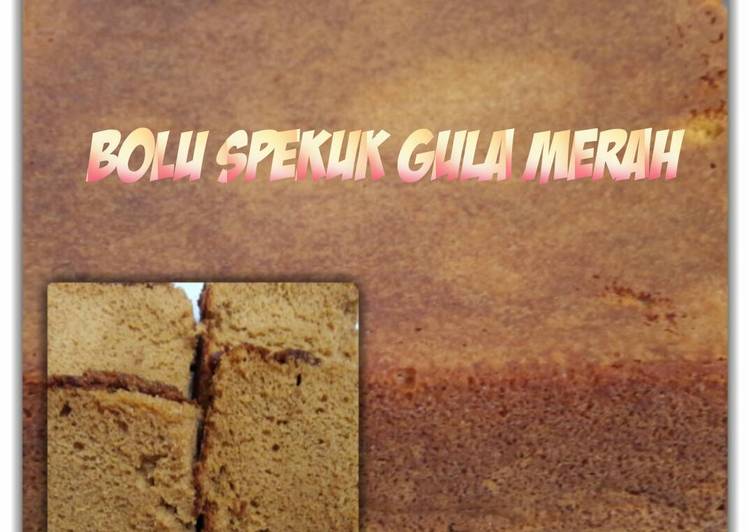 Bolu Spekuk Gula Merah