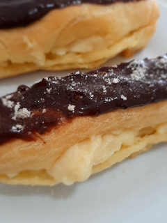 Foto de Bomba de creme com chocolate