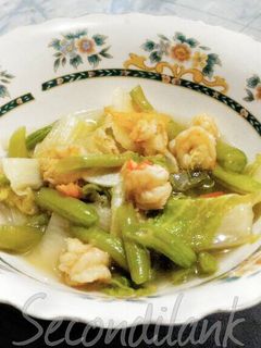 Foto resep Tumis udang sayur