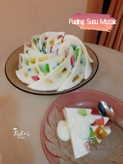 Foto resep 162. Puding Susu Mozaik