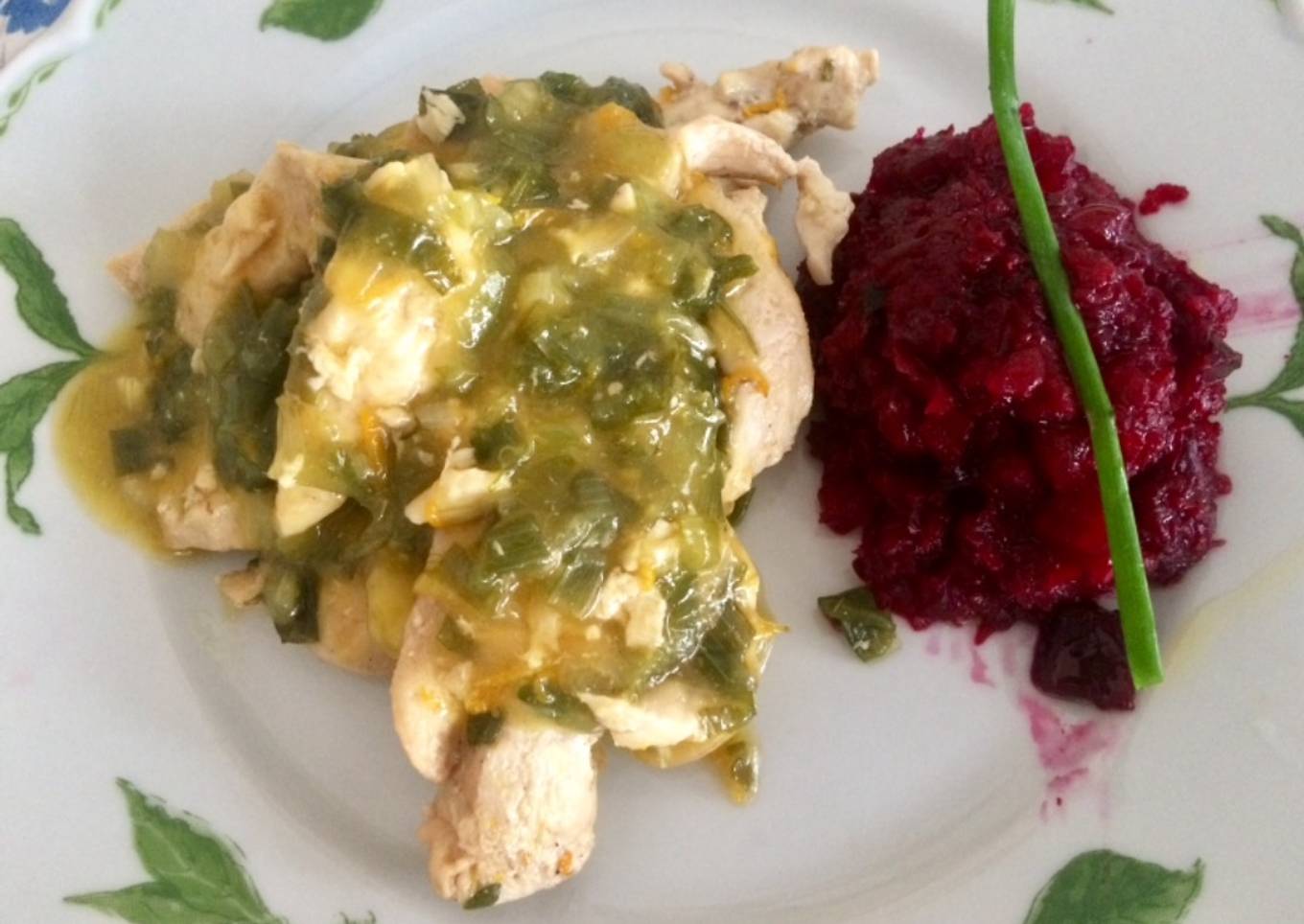 Chicken breasts in sauce