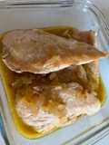 Filetes de pollo en salsa