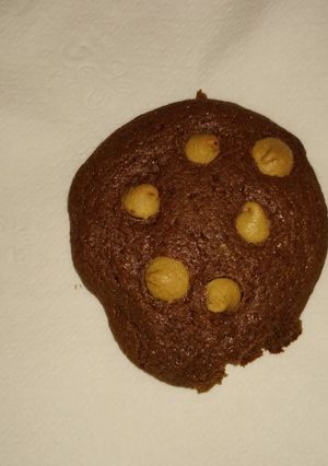 A picture of Chocolate and peanut butter cookies. (Hart made) ♥🙂🍪.