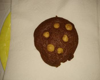 Easy Fast Cooking Chocolate and peanut butter cookies Hart made  Delicious Steady