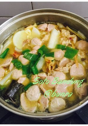 Foto resep Soto Bandung variasi Bakso #13