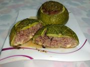 Una foto de zapallito relleno al horno