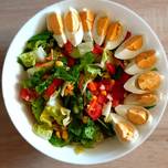 Mixed colorful salad