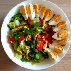 A picture of Mixed colorful salad.