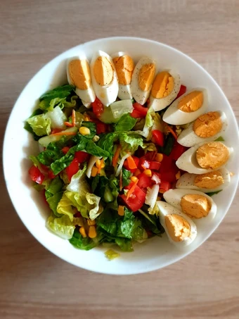 Easy Steps to Prepare Mixed colorful salad the  Makes Drooling Can spoil the tongue