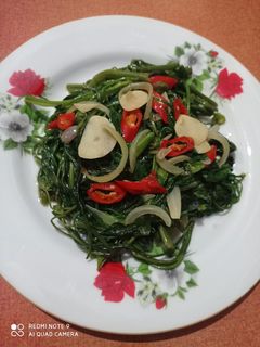 Foto resep Cah Kangkung Terasi