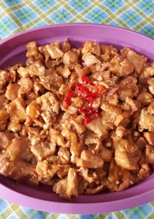 Foto resep Ayam tahu kecap ala RS