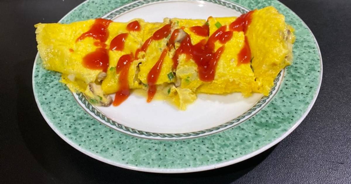 Resep Omelette Jamur Oleh Angeline Hosen Cookpad