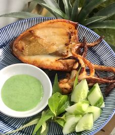 mực 1 nắng nướng muối ớt